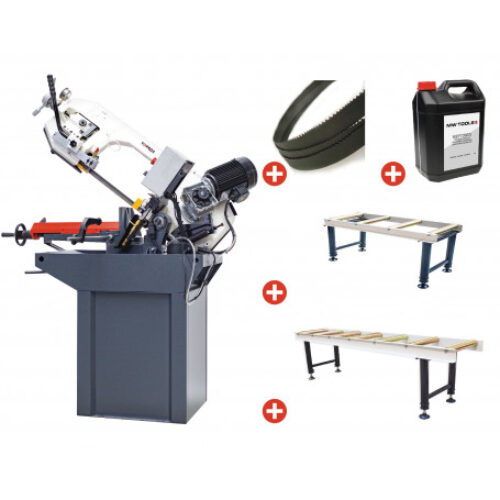 PACK 2 SCIE À RUBAN TORROS SC280G INCL. 2 CONVOYEURS, 5 LAMES DE SCIE ET BIDON 5L REFROIDISSEMENT