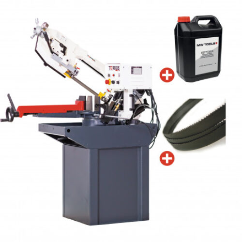 PACK 1 SCIE À RUBAN TORROS SC280V 230V INCL. 5 LAMES DE SCIE ET BIDON 5L REFROIDISSEMENT