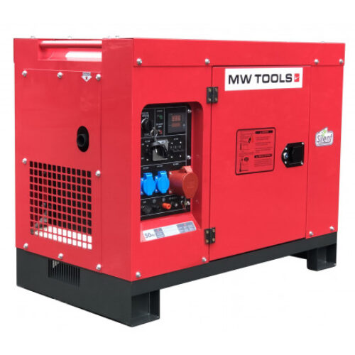 GROUPE ÉLECTROGÈNE DIESEL 10KW + STATION DE RAVITAILLEMENT 210L MW TOOLS